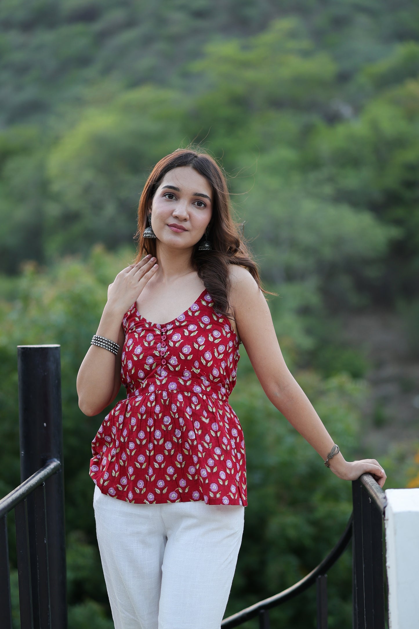 Amora V-Neck Top