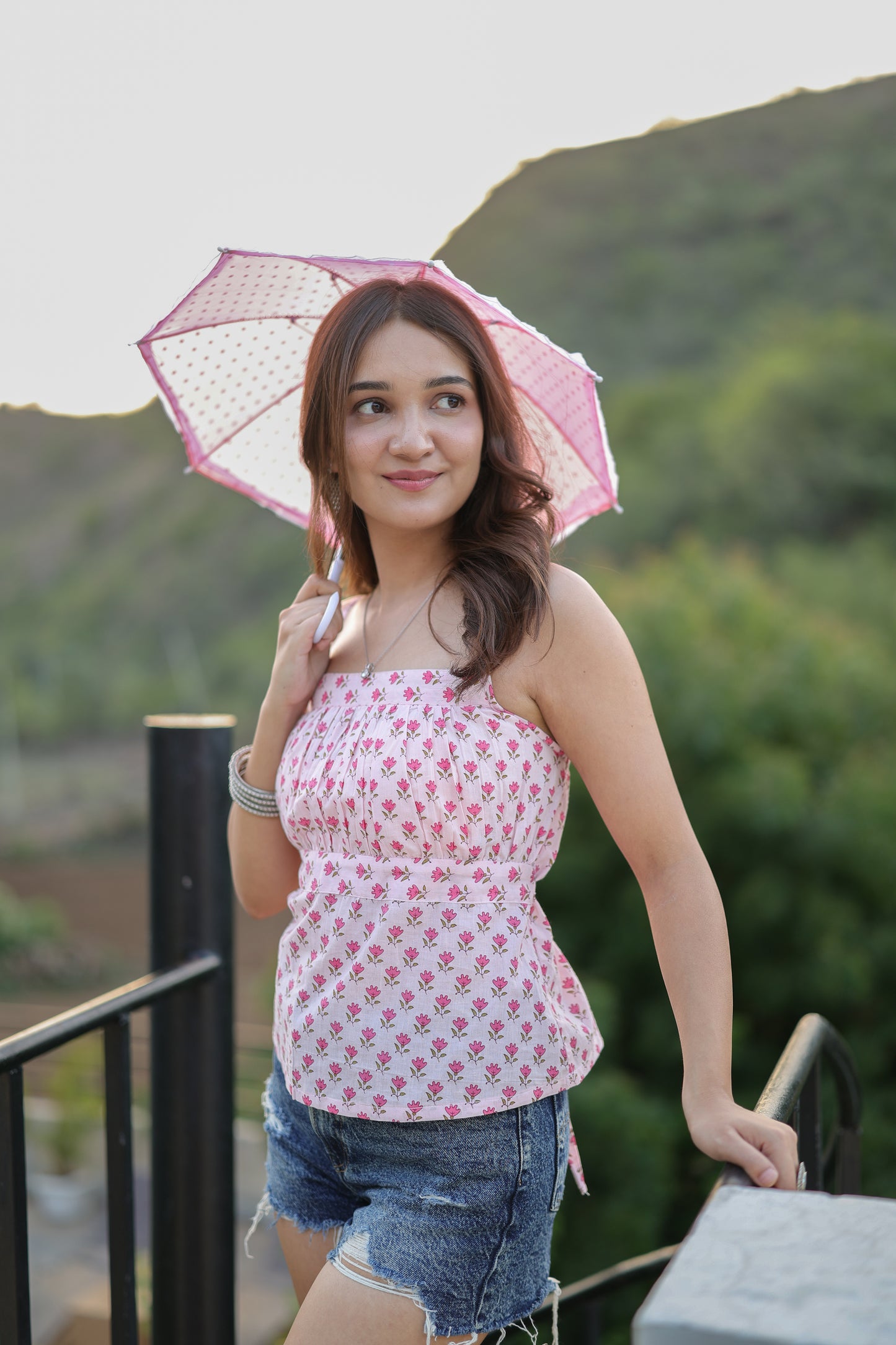 Gulabo Square Neck Top
