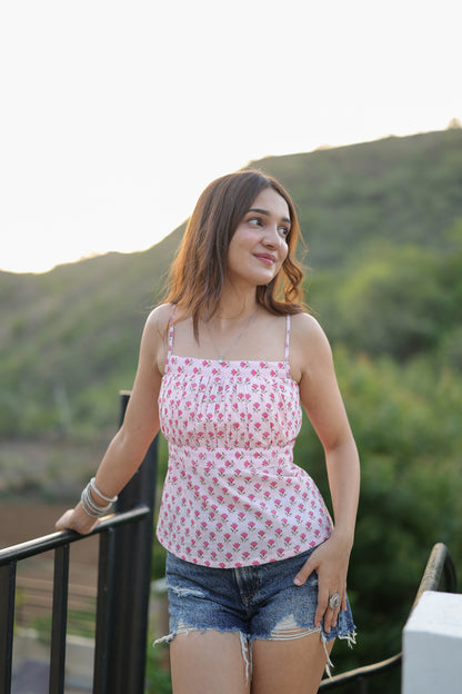 Gulabo Square Neck Top