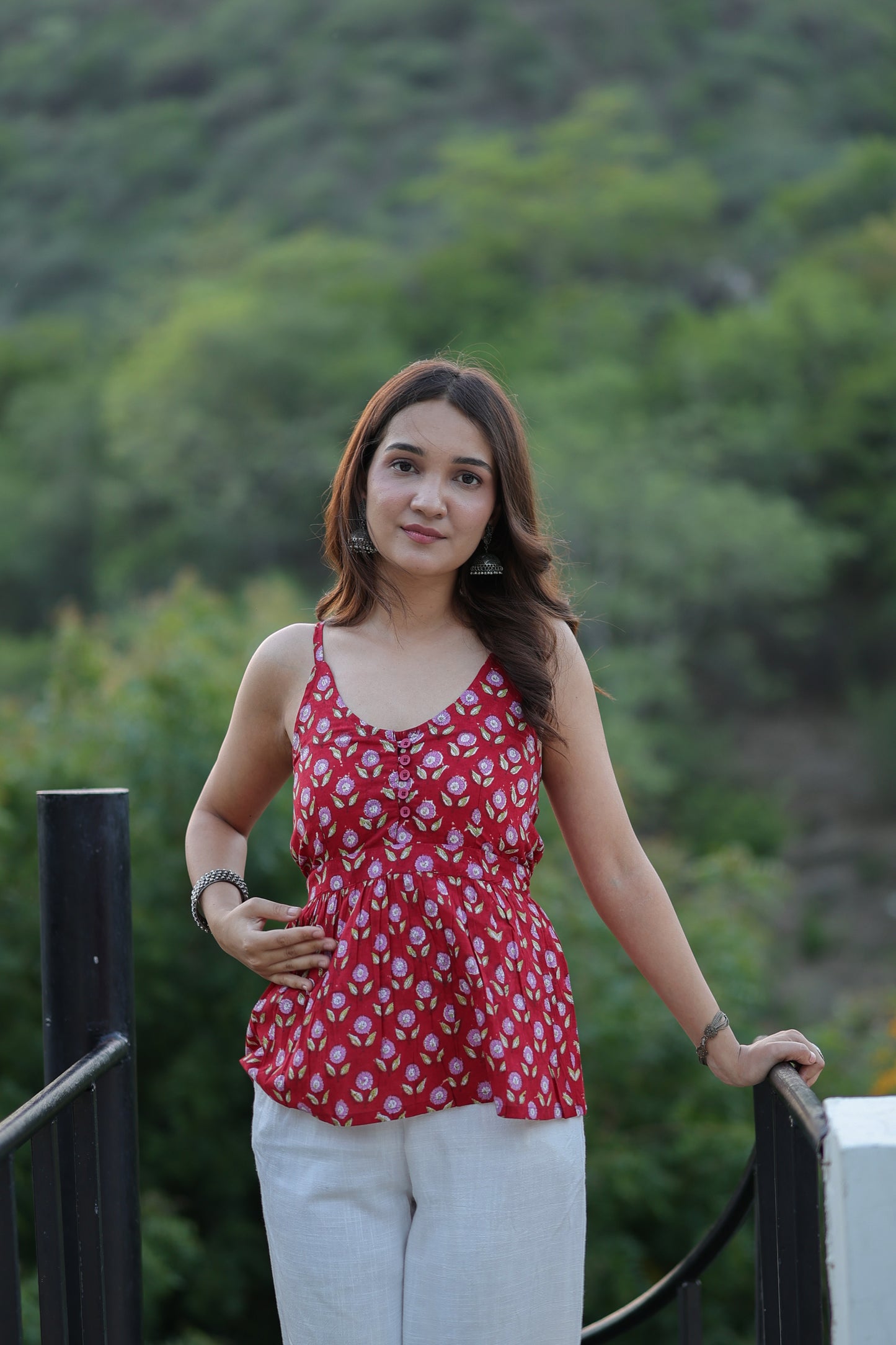 Amora V-Neck Top
