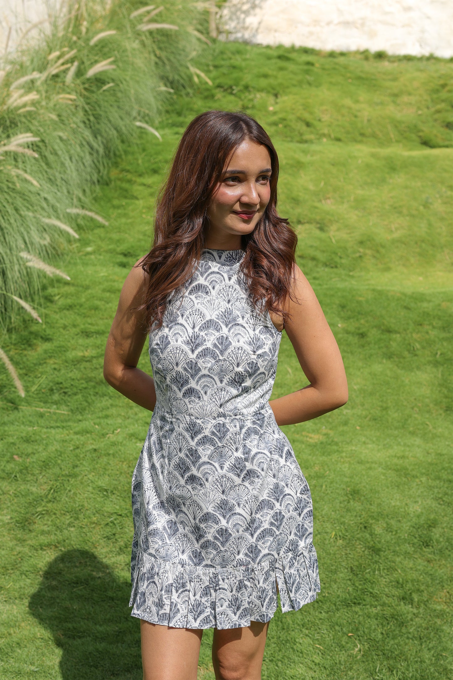 Seashell Ruffle Dress
