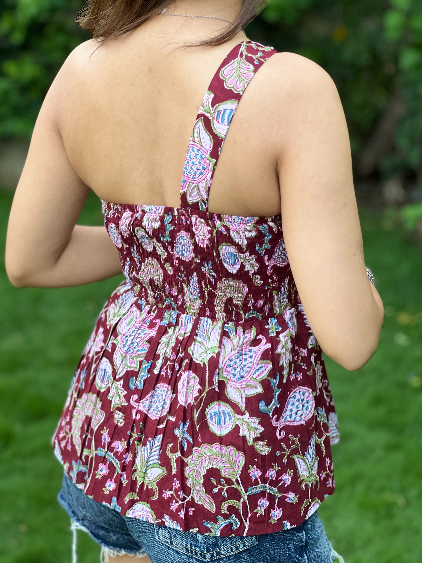 Anara One Shoulder Top