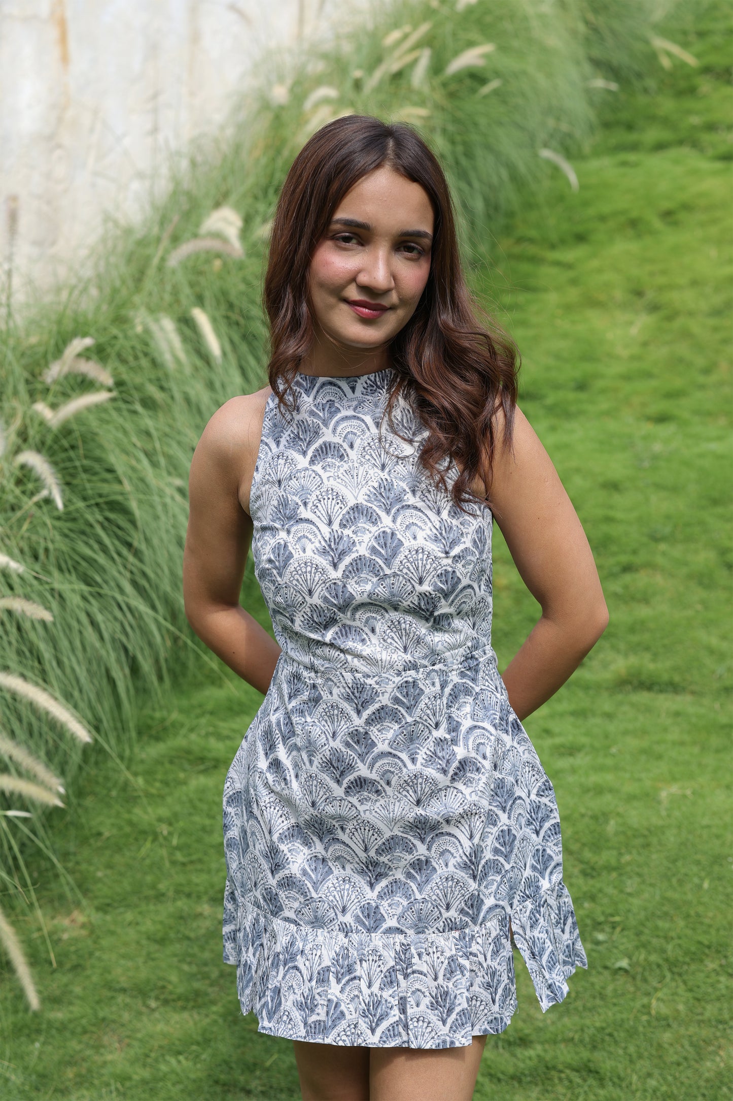 Seashell Ruffle Dress