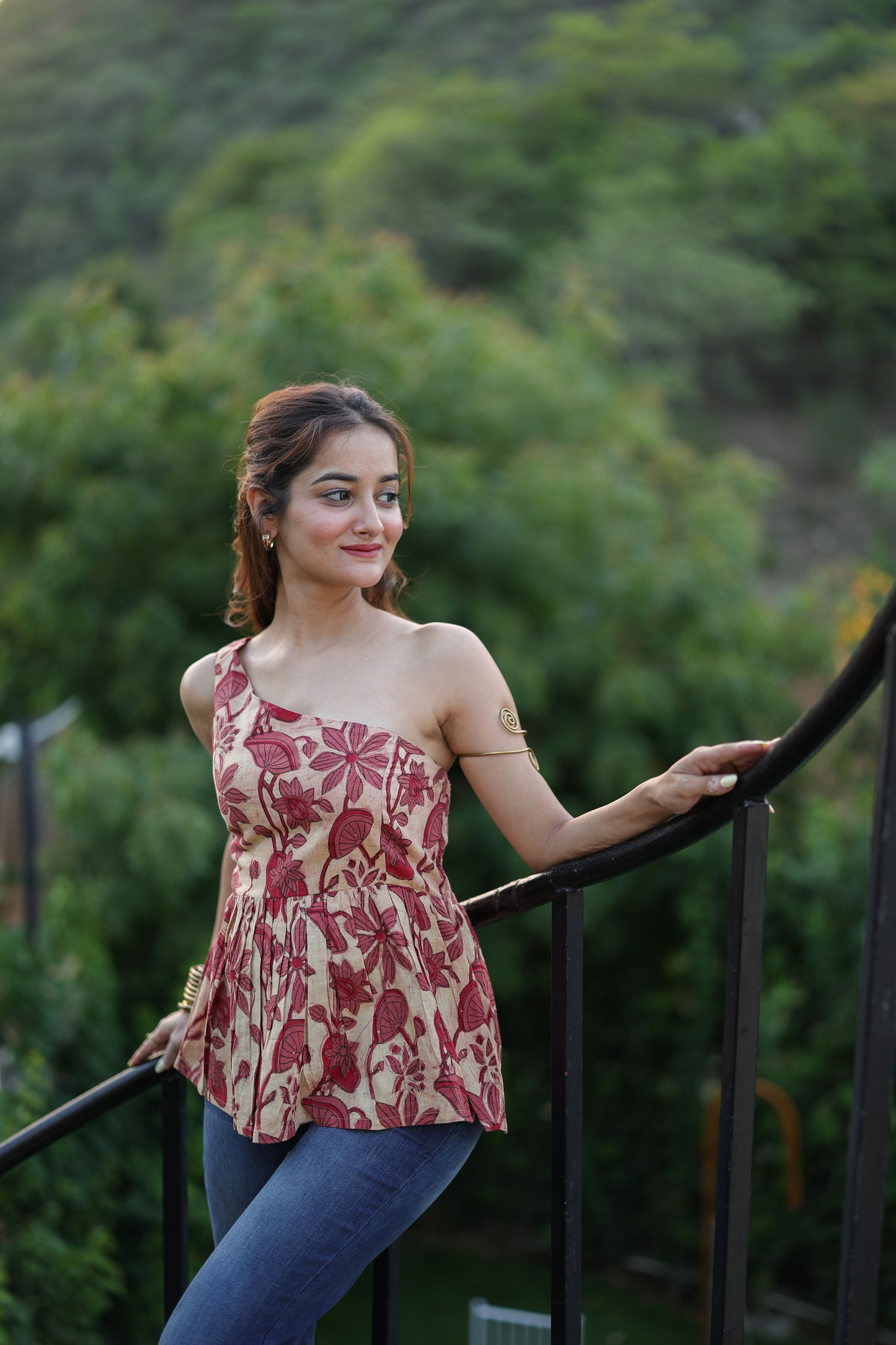 Mrinal One Shoulder Top