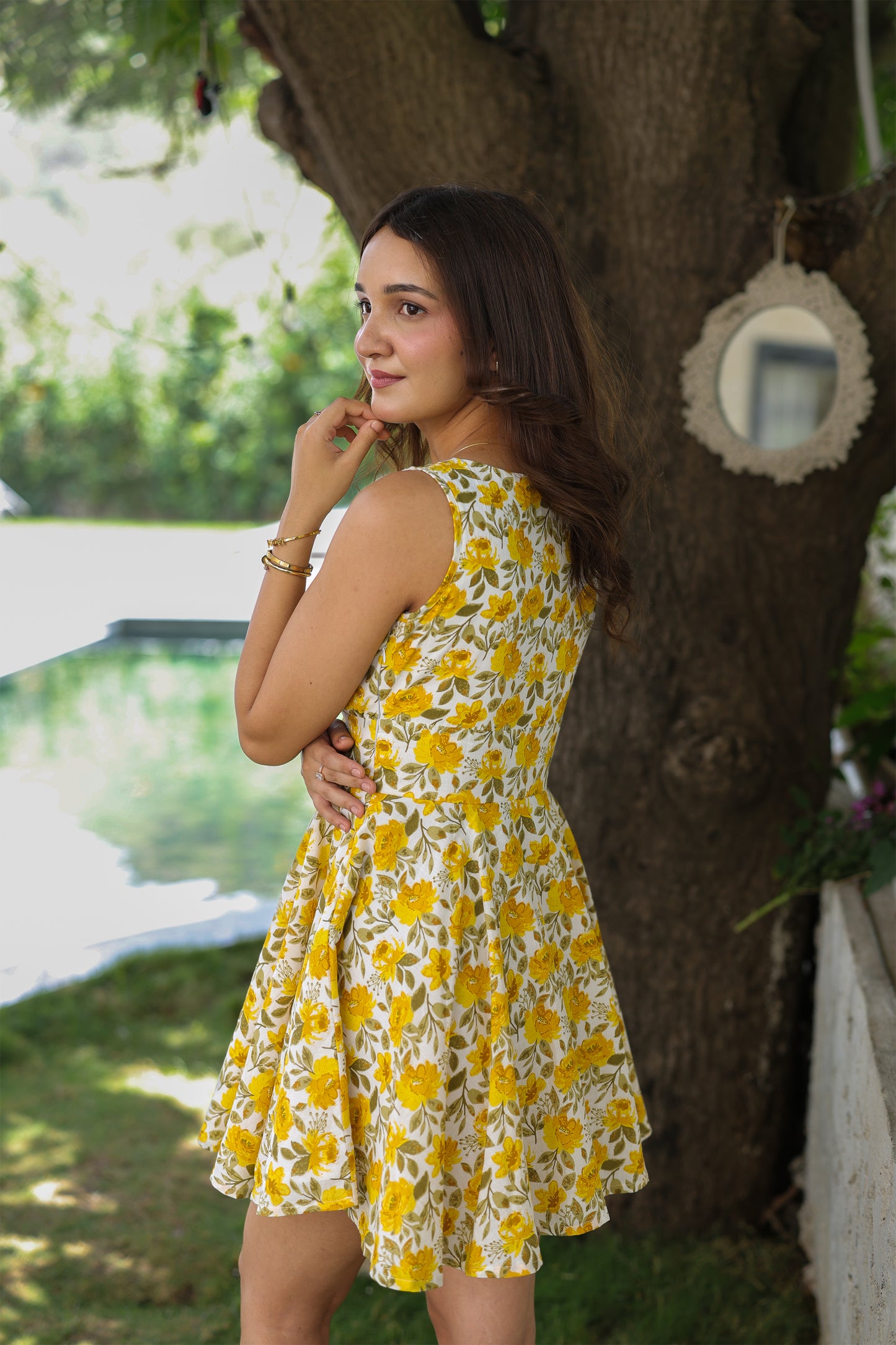 Mellow Floral Dress