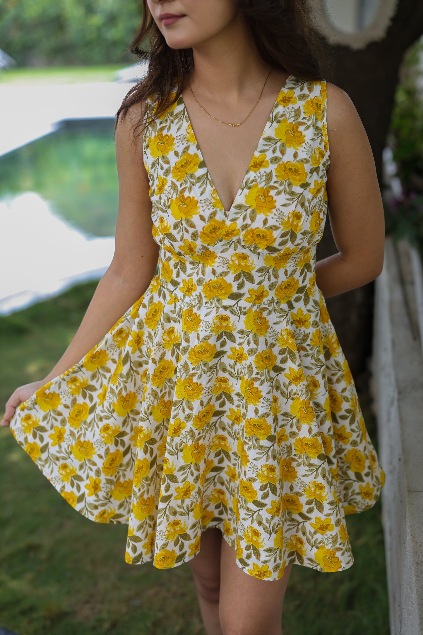 Mellow Floral Dress