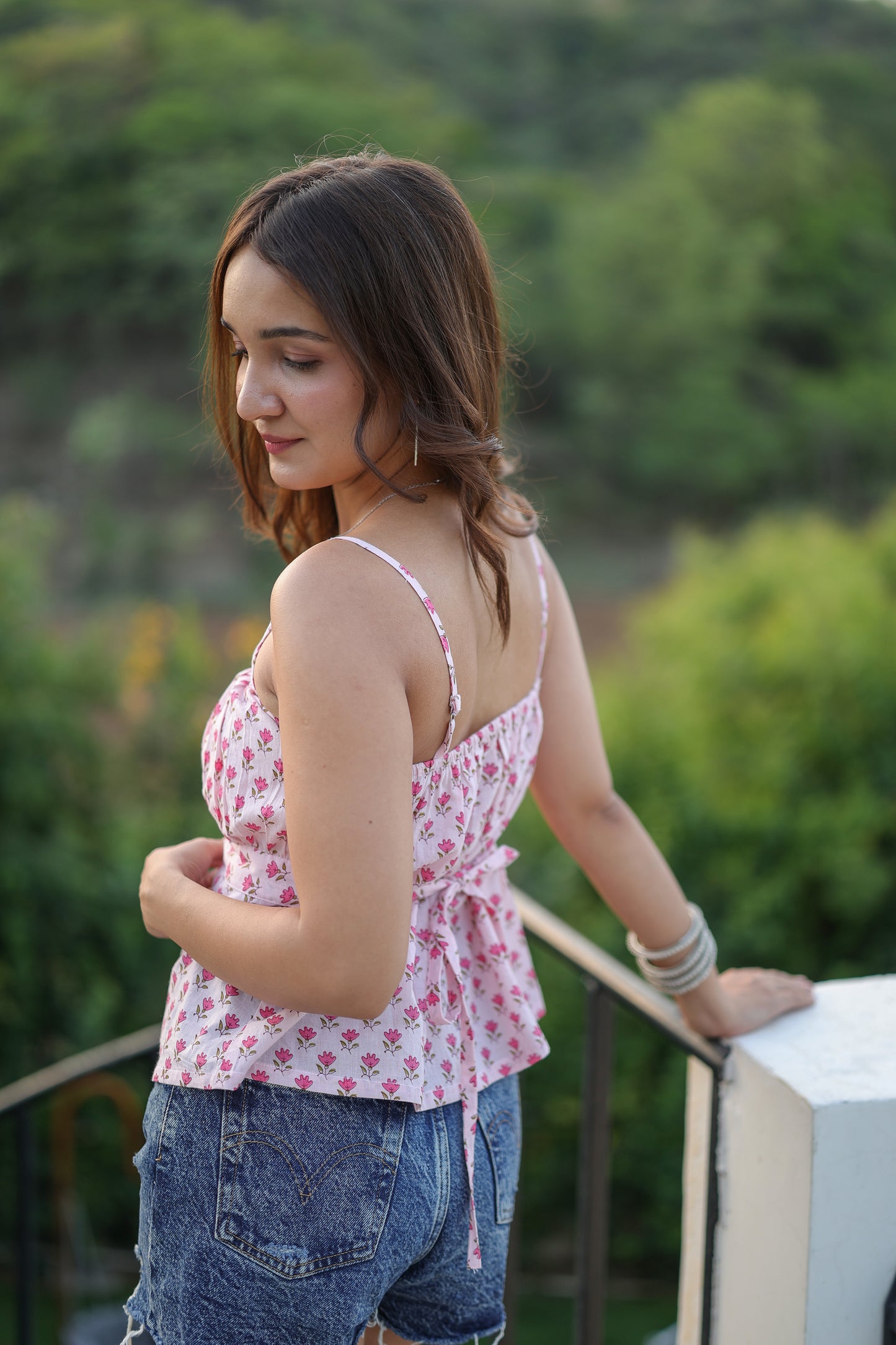 Gulabo Square Neck Top