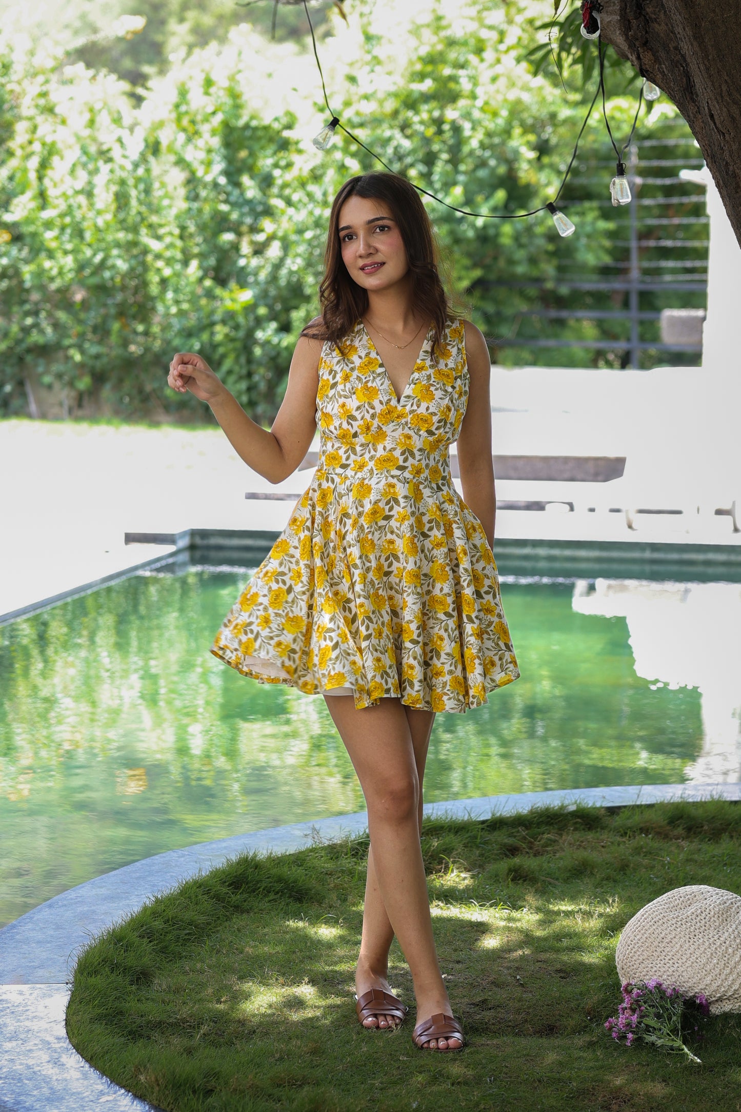 Mellow Floral Dress
