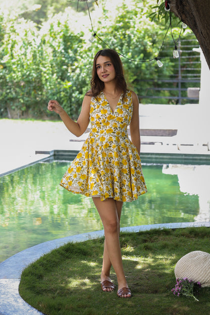 Mellow Floral Dress