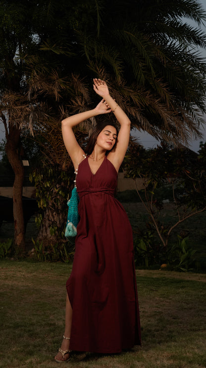 Vinara braided slit muse