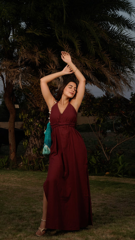Vinara braided slit muse